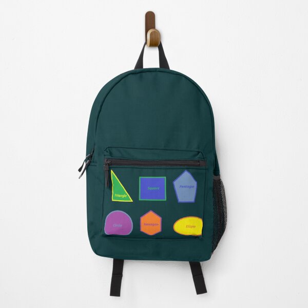 Item preview, Colorful geometry shapes art (educational) designed and sold by Darkies-store.