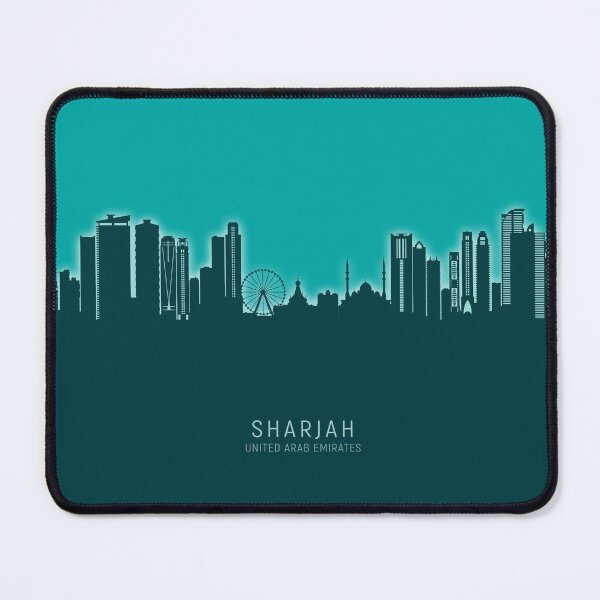 Item preview, Sharjah Skyline designed and sold by ArtPrints.