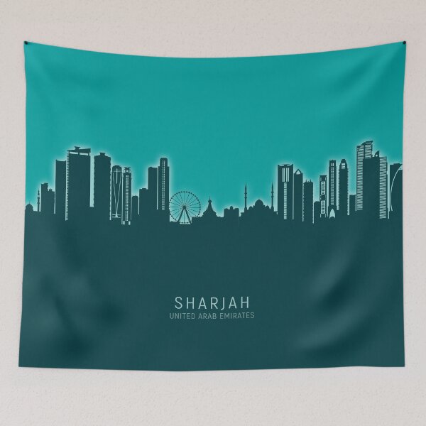 Item preview, Sharjah Skyline designed and sold by ArtPrints.