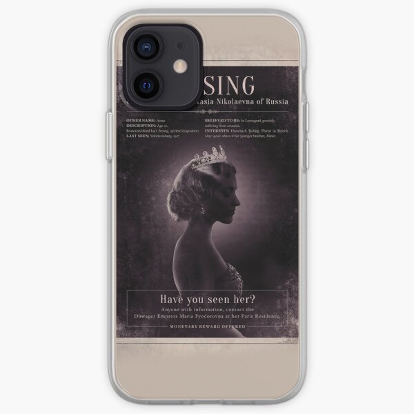 anastasia musical phone case iPhone Soft Case