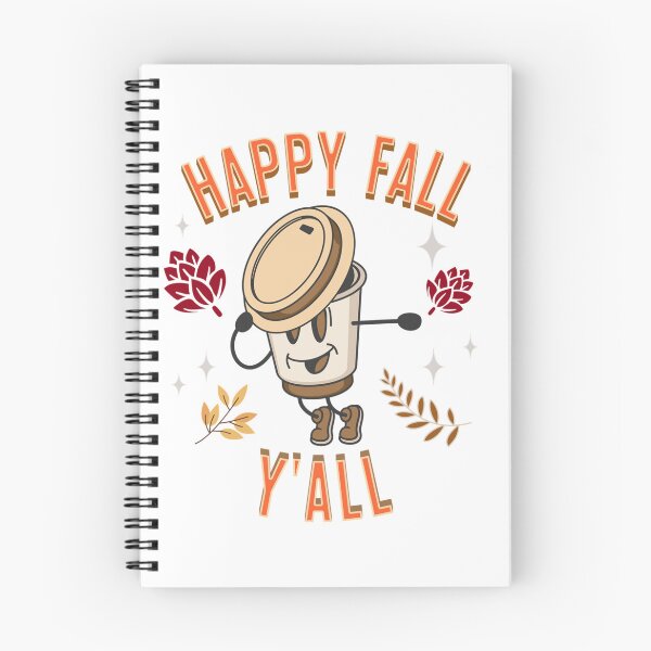 Item preview, Happy Fall Yall Coffee Cup Pumpkin Spice Season Autumn Caffeine Caffeinated designed and sold by CarantinedChaos.