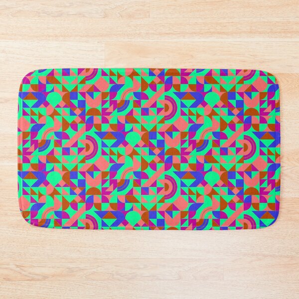 Item preview, geometric colorful patterns conceptual Art - Abstract Neo Geo graphic design designed and sold by Design Repo.