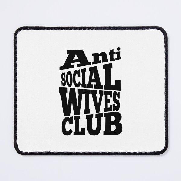 Item preview, Anti Social Wives Club Sweatshirt Printed Front and Back, Wife Sweatshirt, Wif, Bride Sweatshirt. Anti Social, Anti Social Wife designed and sold by ROBOUE.