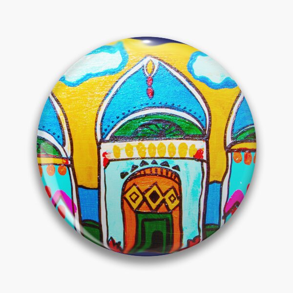 Item preview, unique design- Nubian house- colorful- oriental motifs- wonderful designed and sold by karima-eldeeb.