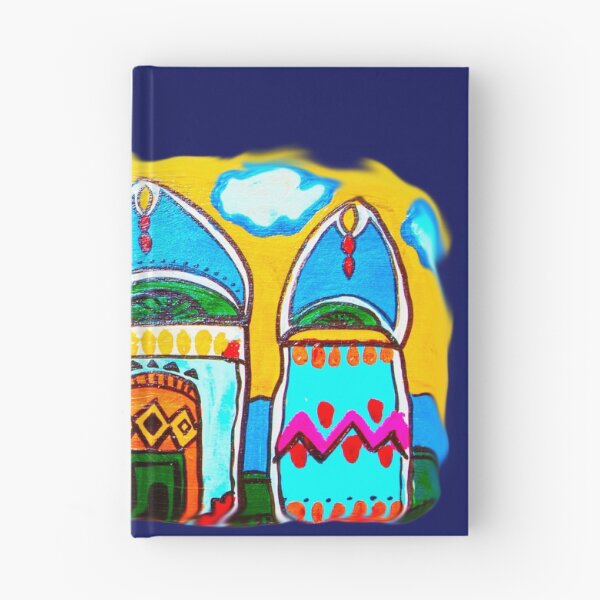 Item preview, unique design- Nubian house- colorful- oriental motifs- wonderful designed and sold by karima-eldeeb.