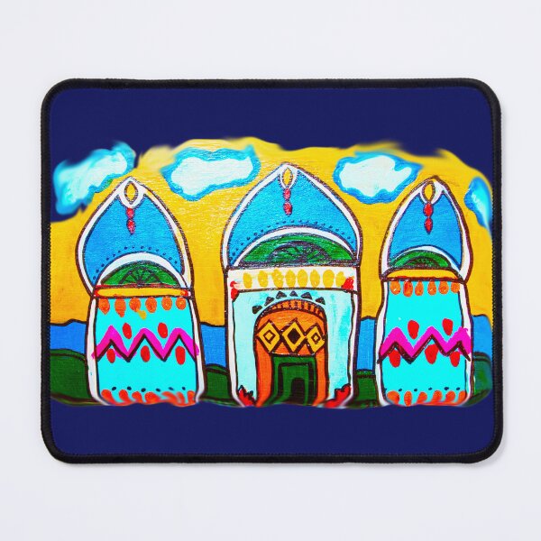 Item preview, unique design- Nubian house- colorful- oriental motifs- wonderful designed and sold by karima-eldeeb.