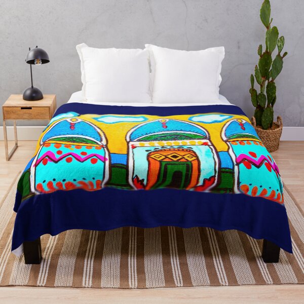 Item preview, unique design- Nubian house- colorful- oriental motifs- wonderful designed and sold by karima-eldeeb.