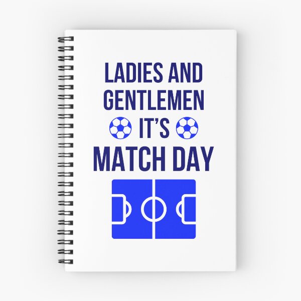 Item preview, Football Meme - Ladies and Gentlemen It's Match Day (Blue) designed and sold by FilipeFerreira.