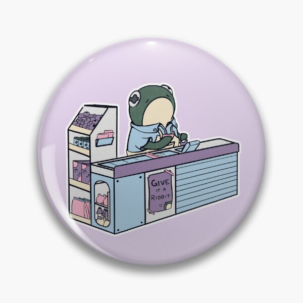 Item preview, Grocery Store Frog designed and sold by Lian Farruggio.