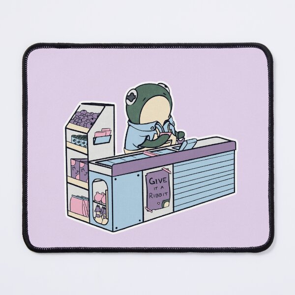 Item preview, Grocery Store Frog designed and sold by Lian Farruggio.