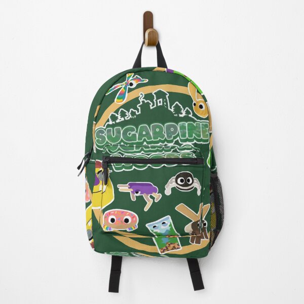 Item preview, Sugarpine Woods Bugsnax Characters Kinda bug, Kinda Snack  Bookbag | Bugsnax Snax and Grumpus designed and sold by SchlossInspire.