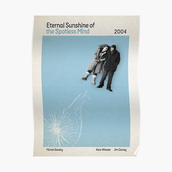 Affiche minimaliste Eternal Sunshine of the Spotless Mind Poster