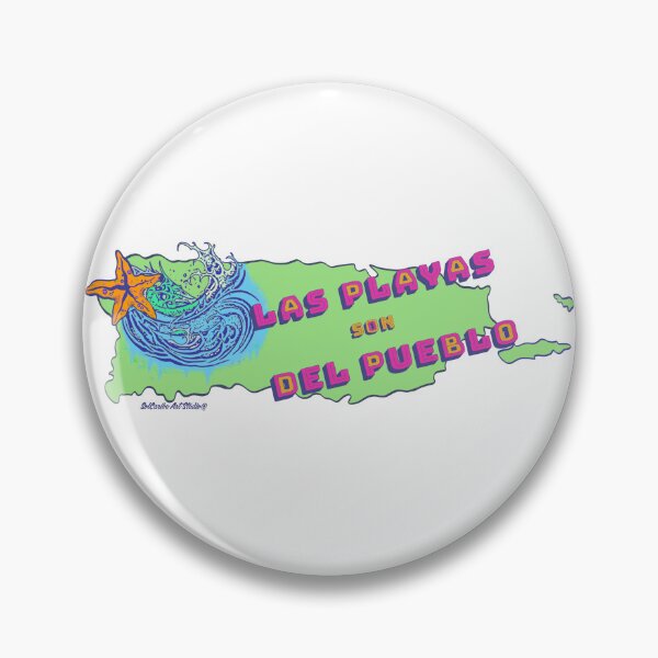 Item preview, Las Playas Son Del Pueblo designed and sold by solcaribearts.