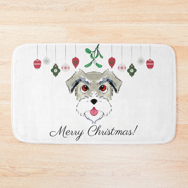 Item preview, Christmas Schnauzer designed and sold by PaintedbyCarol.