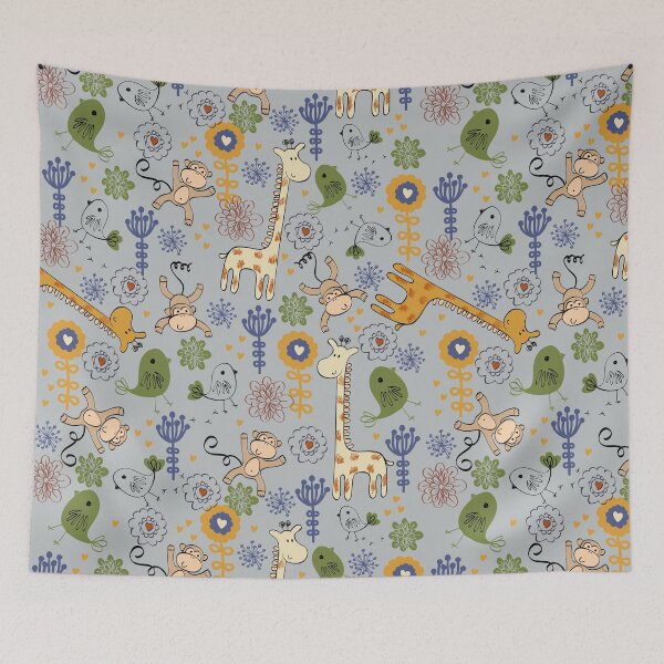 Item preview, Nursery zoo room designed and sold by GoolPictures.