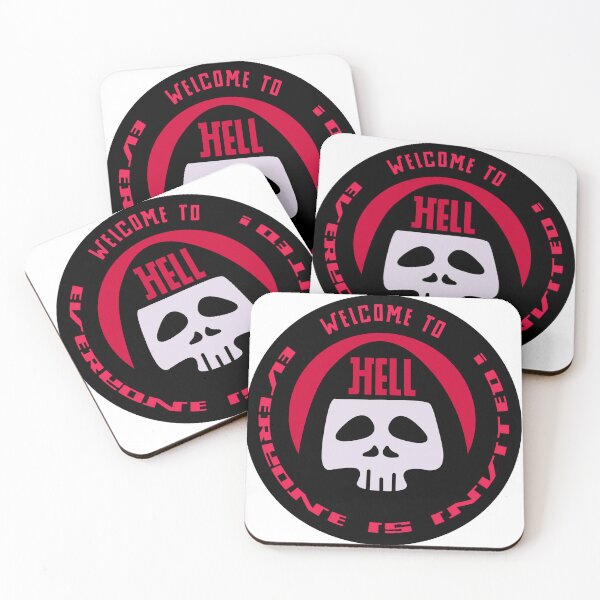 Item preview, Welcome to hell. Everyone is invited! designed and sold by Irsomia.