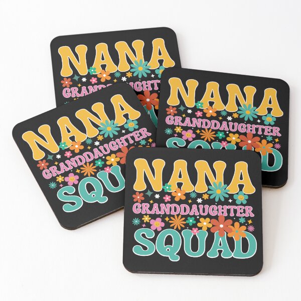 Item preview, Nana Granddaughter Squad groovy nana For Women Grandma   designed and sold by Sasikharn.