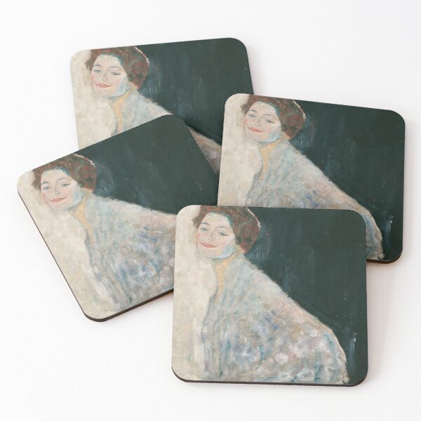 Item preview, Dame in Weiß by Gustav Klimt designed and sold by Vintage Wall Art.