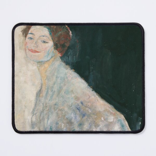 Item preview, Dame in Weiß by Gustav Klimt designed and sold by Vintage Wall Art.