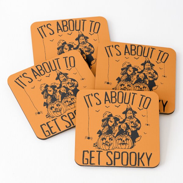 Item preview, It's about to get spooky! Halloween 2022 witches and pumpkins design designed and sold by to-esu.