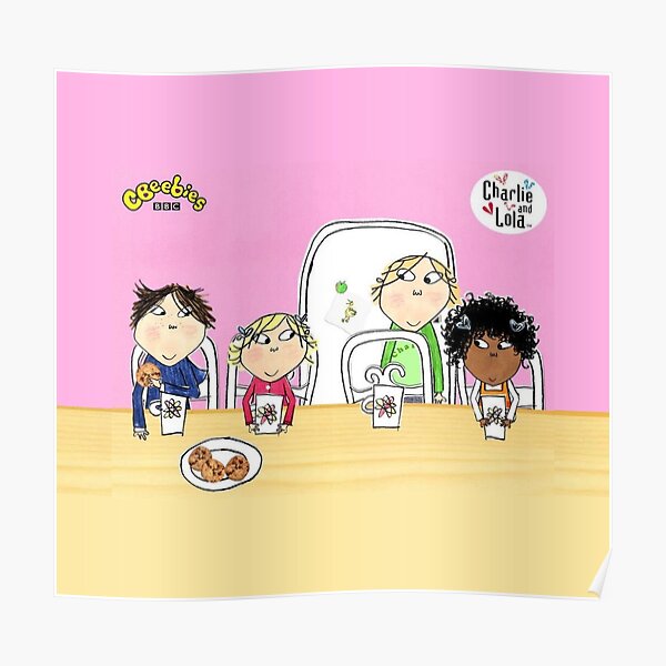 "charlie and lola" Poster for Sale by 1Moonlight | Redbubble