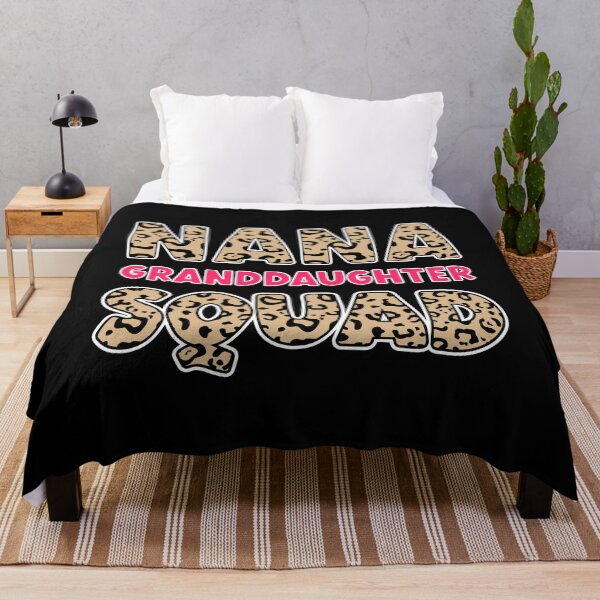 Item preview, Nana Granddaughter Squad Leopard Gifts from Grandchildren For Women Grandma   designed and sold by Sasikharn.