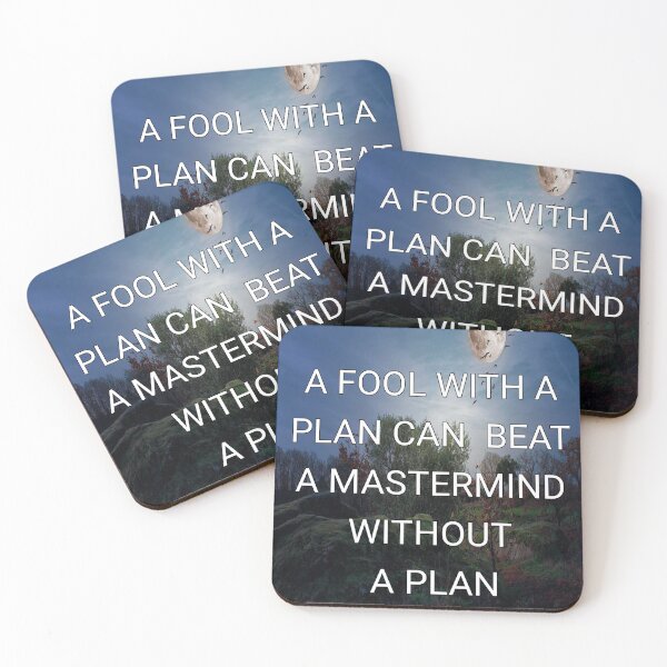 Item preview, A fool with a plan beat a mastermind without a plan designed and sold by Itaxi.