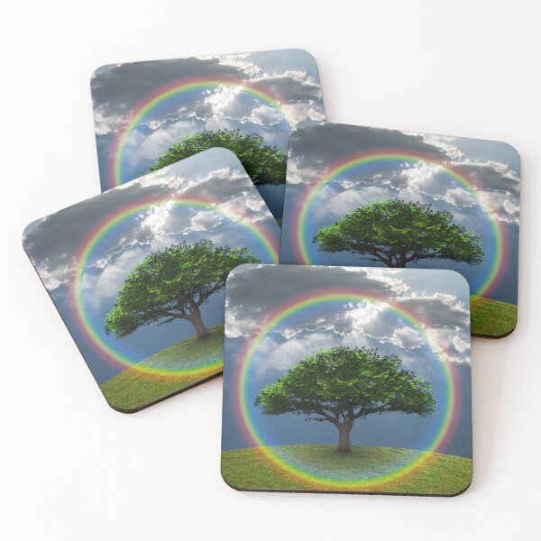 Item preview, Green Tree Rainbow designed and sold by rolffimages.