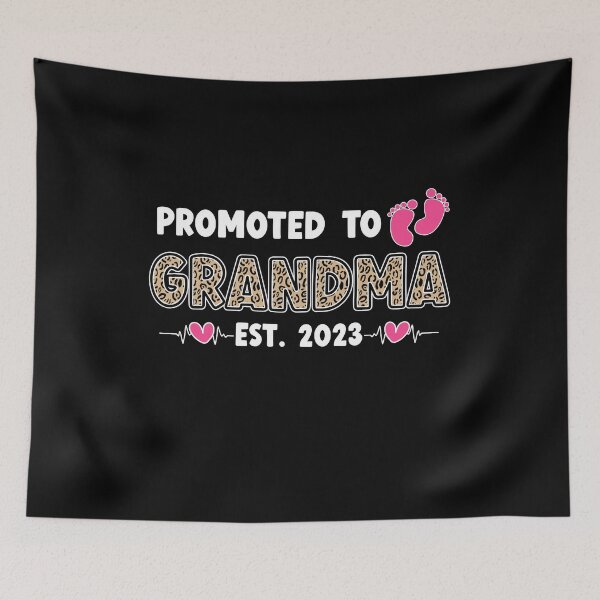Item preview, Promoted To Grandma Est 2023 Leopard new Grandma  for Mother's Day  designed and sold by Sasikharn.