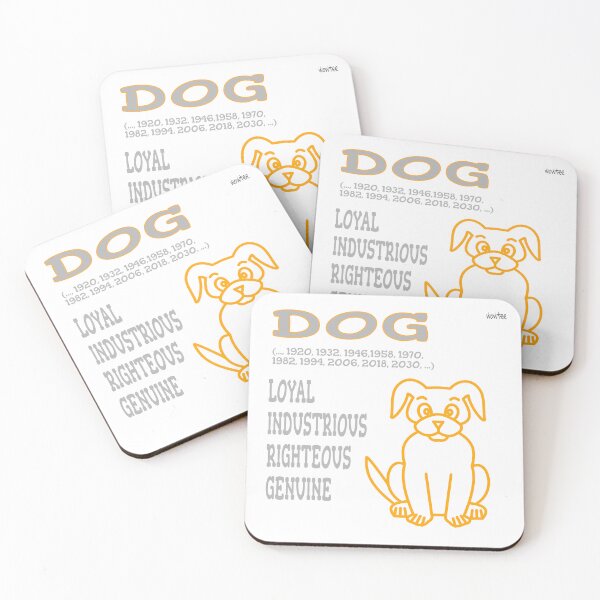 Item preview, Chinese zodiac: Dog designed and sold by wowitsmytshirt.