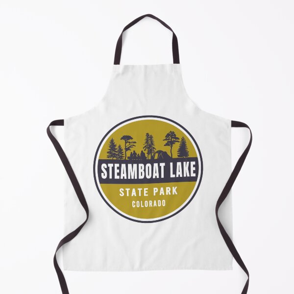 Item preview, Steamboat Lake State Park CO Family Logo designed and sold by VanyaKar.
