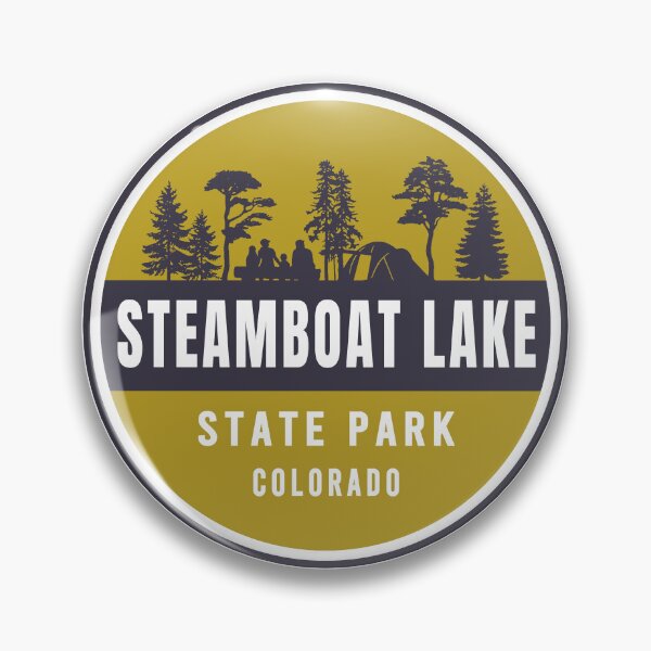 Artikelvorschau, Familienlogo des Steamboat Lake State Park CO entworfen und verkauft von VanyaKar.