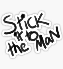 School of Rock - Stick it to the Man Sticker