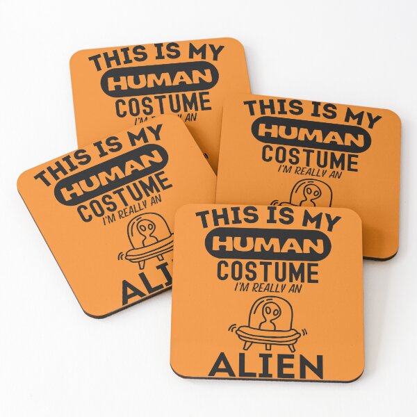 Item preview, This is my human costume, I'm really an Alien! Halloween 2022 Aliens costume designed and sold by to-esu.