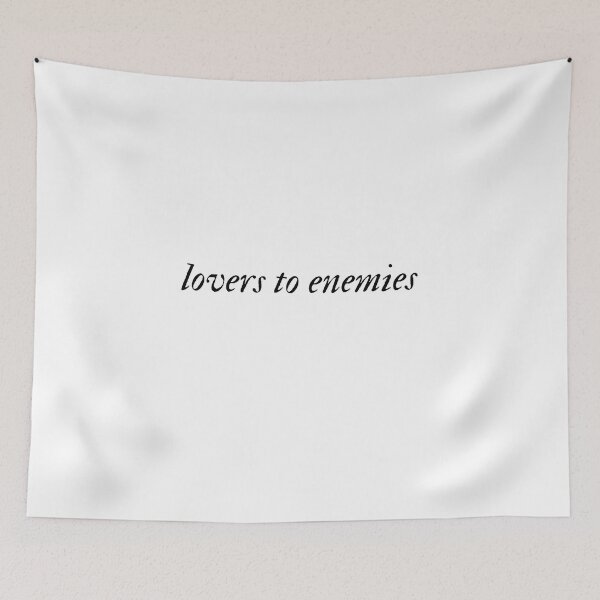 Item preview, lovers to enemies designed and sold by bookishneighbor.