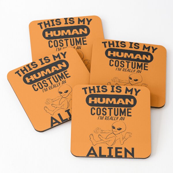 Item preview, This is my human costume, I'm really an Alien! Halloween 2022 Aliens costume designed and sold by to-esu.