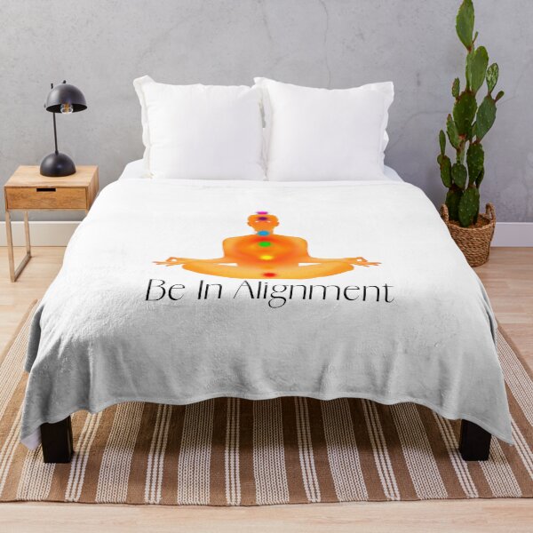 Item preview, Be In Alignment - Spiritual Chakras with orange silhouette  designed and sold by TheMajesTee.