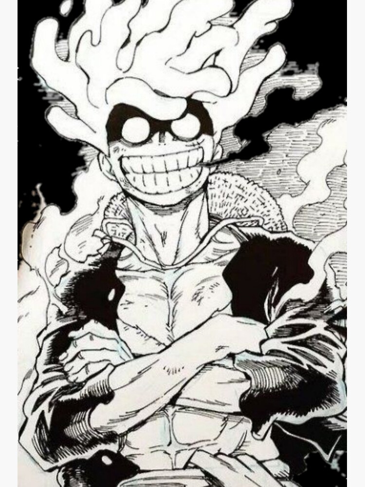 One Piece Gear 5 Luffy, an art print by Anime & Manga aesthetic - INPRNT