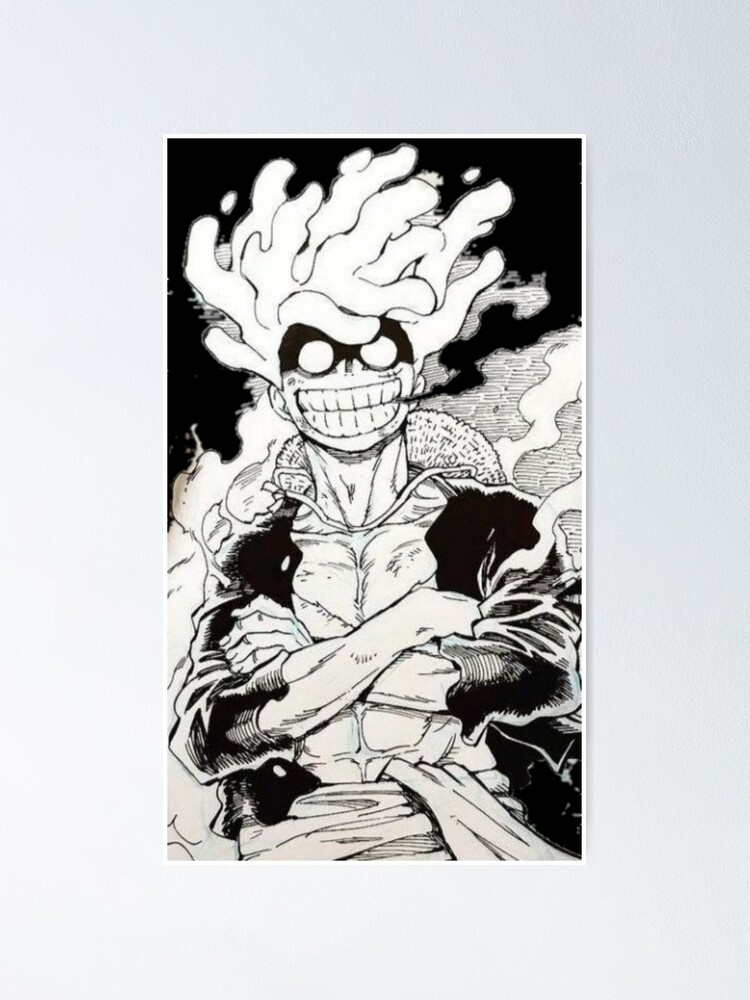 One piece luffy gear 5 Sticker by Soulzodiac