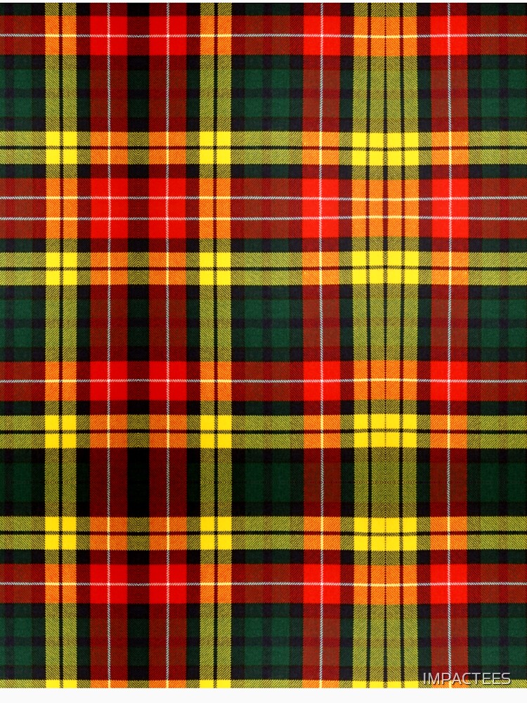 "BUCHANAN TARTAN" T-shirt for Sale by IMPACTEES | Redbubble | buchanan ...