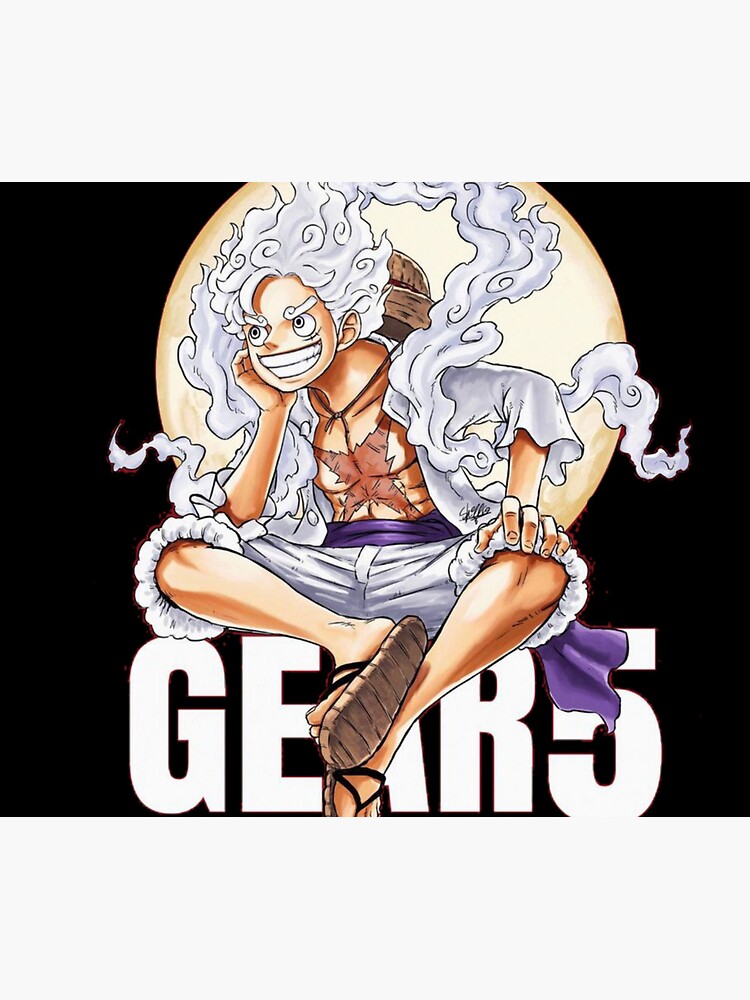 One piece luffy gear 5 Sticker by Soulzodiac