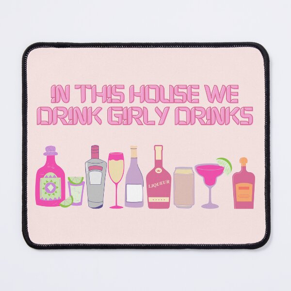 Item preview, Pink Drink Girly Alcohol designed and sold by Pink Ribbon.