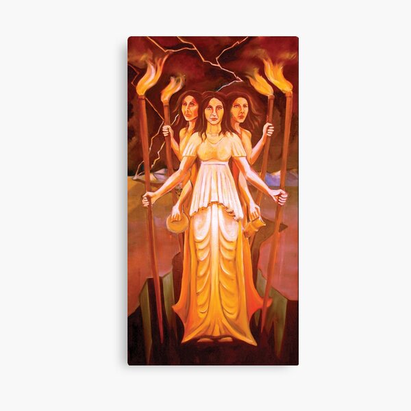 Item preview, Hekate in Red designed and sold by IdleHandsArts.