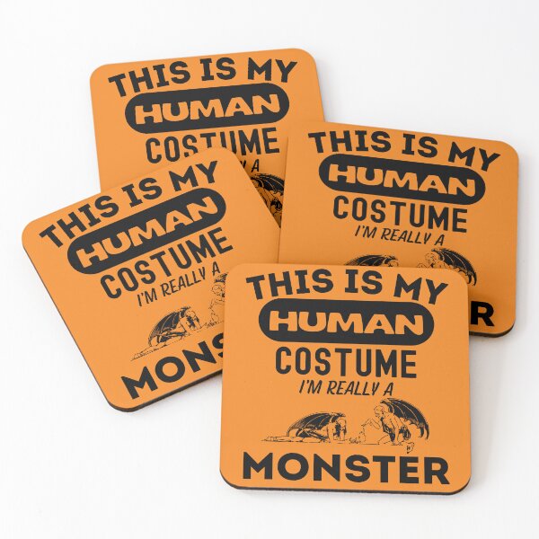 Item preview, This is my human costume, I'm really a Monster! Halloween 2022 Monsters costume designed and sold by to-esu.