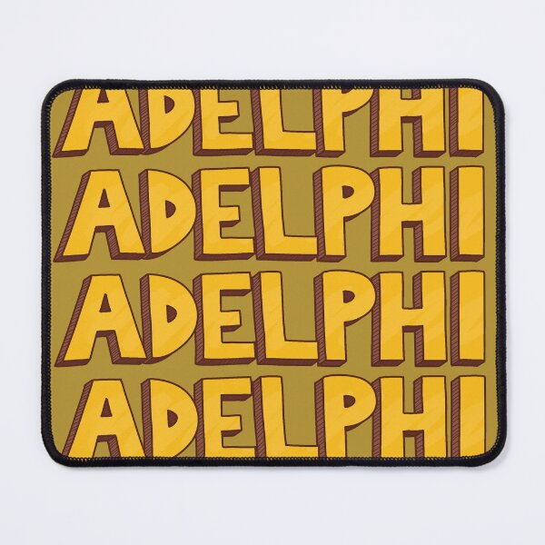 Item preview, Adelphi graphic lettering sticker designed and sold by Tibby Caps.