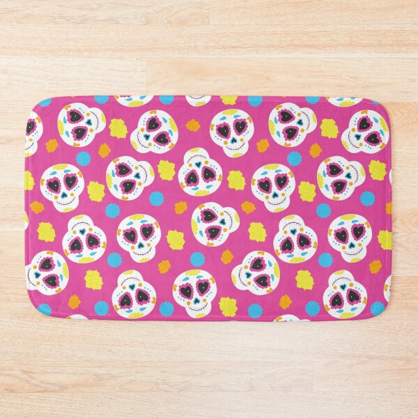 Item preview, Sugar Skulls on Pink designed and sold by PirateAvocado.