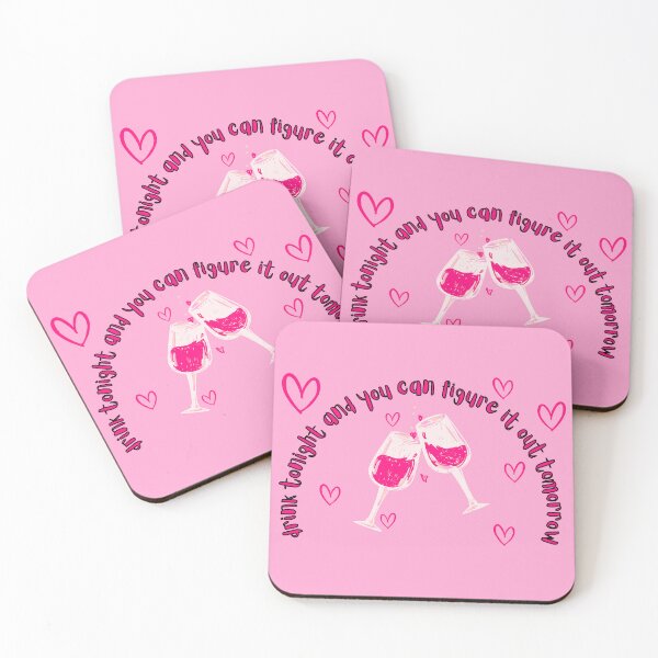 Item preview, Pink Drink Now Figure It Out Later designed and sold by Pink Ribbon.