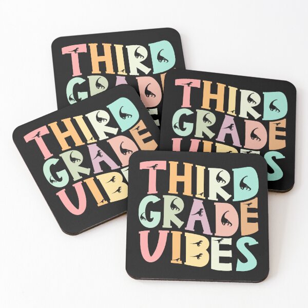 Item preview, Third Grade Vibes Dinosaur - 3rd Grade Vibes - 3rd Grade Team Back to School Graphic designed and sold by Luvjesus2.