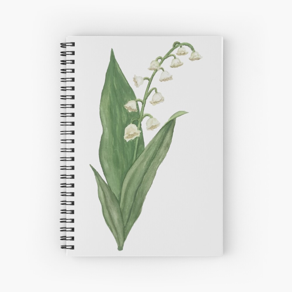 Vista previa del artículo con la obra «Cuaderno de espiral», diseñado y vendido por hannahcowardart.