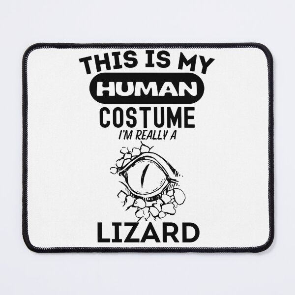 Item preview, This is my human costume, I'm really a Lizard! Halloween 2022 Lizard people costume designed and sold by to-esu.